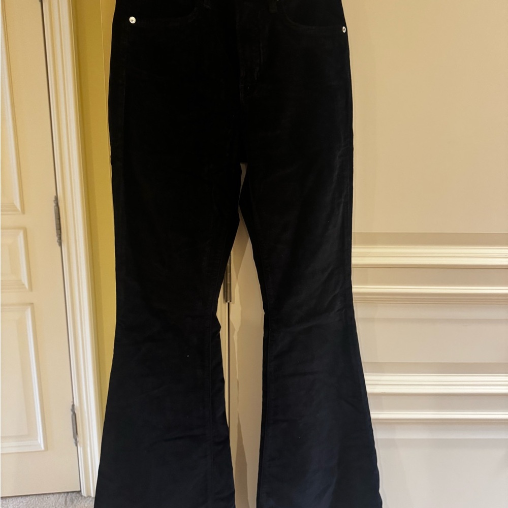Veronica Beard Black Flared Pants - Picture 4 of 4